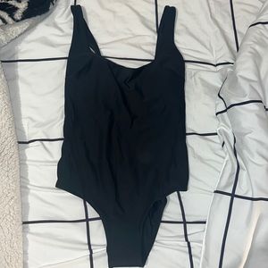 LULULEMON BATHING SUIT one piece black